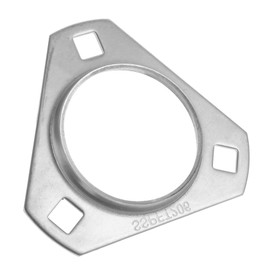 FELTECHELECTR Bearing Flange for Go Kart Stainless Steel Mount Reliable Support for Smooth Riding Experience Easy Installation Axle Kit Accessory