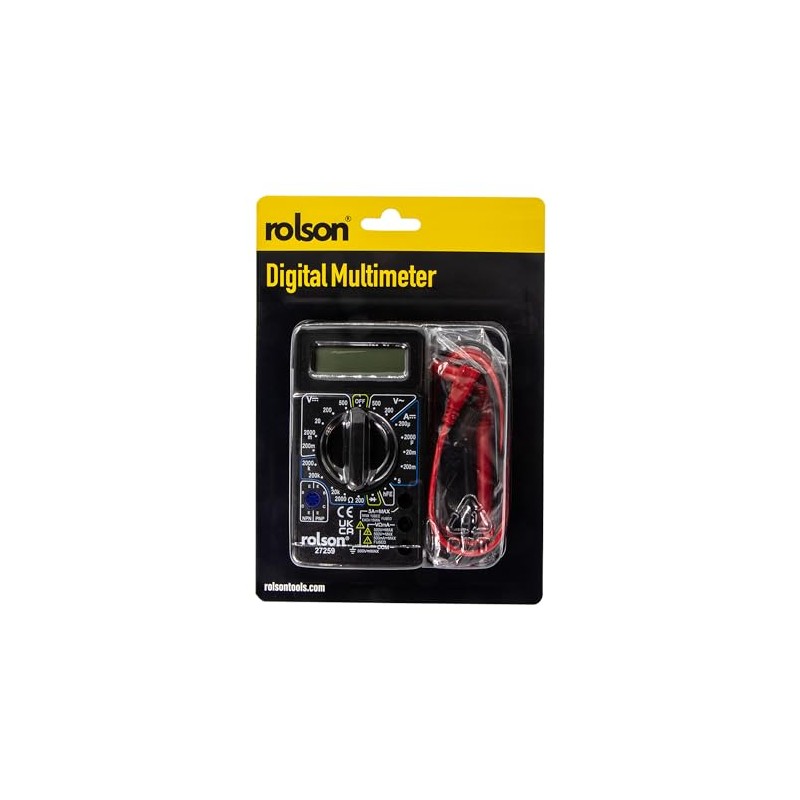 Rolson 27259 Digital Multimeter
