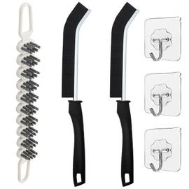 luckaide Grout Cleaning Brush, Pack of 3 Hard Bristle Corner Cleaning Brush, Gap Cleaning Brush, Hard Bristle Corner Cleaning Brush, Narrow Brush for Cracks, Cleaning Brush Narrow, Grout Brush