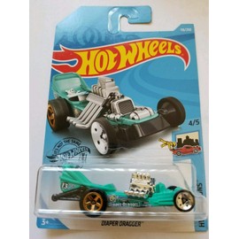 Hot Wheels 2019 Hw Ride-Ons Diaper Dragger, Blue 116/250