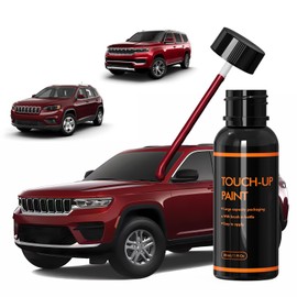 XTryfun PRV/NRV Velvet Red/Snazzberry/Octane Red Touch Up Paint for Jeep, DIY Car Paint Scratch Repair Kit Automotive Paints, Quick & Easy Fix Scratch Repair for Grand Cherokee/Cherokee/Grand Wagoneer