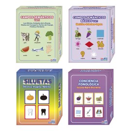Kit De Tarjetas Para Apoyo Escolar Volumen 4
