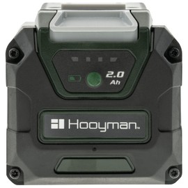 Hooyman Cordless 40 Volt Pole Saw Battery with Charge Level Indicator, 70 Minutes of Power Per Charge, and 40 Percent Longer Life for Tree Pruning, Tree Trimming, Hunting, Camping, and Outdoor