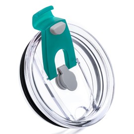 Prurex 20oz Tumbler Replacement Lids Splash Proof Resistant Lid for Yeti Rambler, BJPKPK and More,Straw Friendly,BPA-Free (Blue)