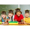 HEYINSHEN 24 Pcs Kindergarten Graduation Hats Paper Graduation Crown for