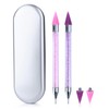 TPZORJX 2Pcs Dotting Tools Für Steine Wachsstift Nagelpunkt Stift Strass