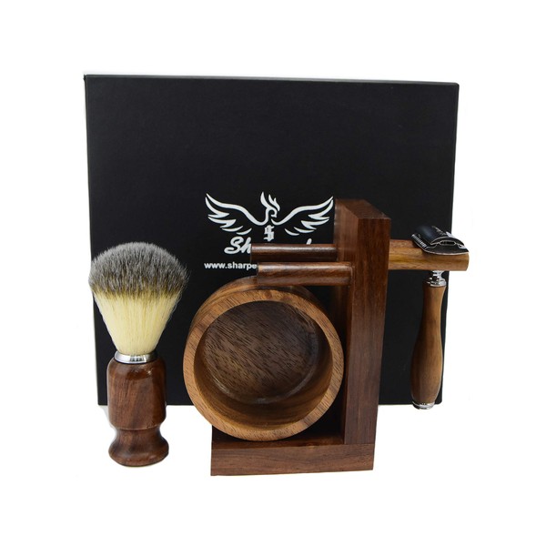 Luxury Safety Razor Shaving Kit - Includes Double Edge Safety