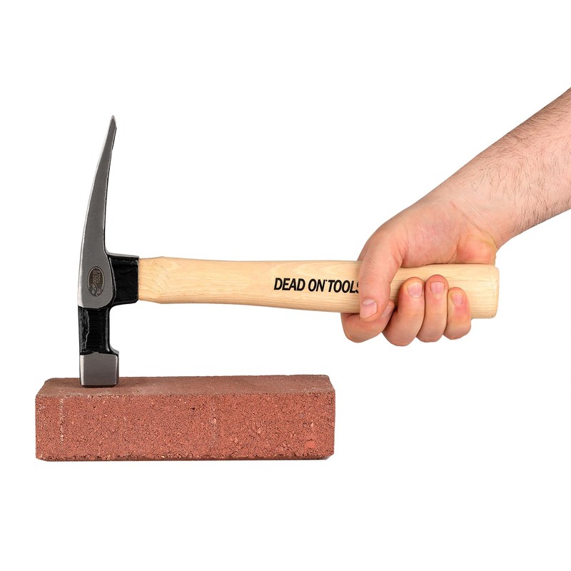 Dead On Tools-16oz Smooth Square Head Bricklayer Hammer,(DOHBL16S11)