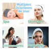 Banda Cabello Rutina Skincare Rosa Claro Hipoalergénica sin Parabenos Spa