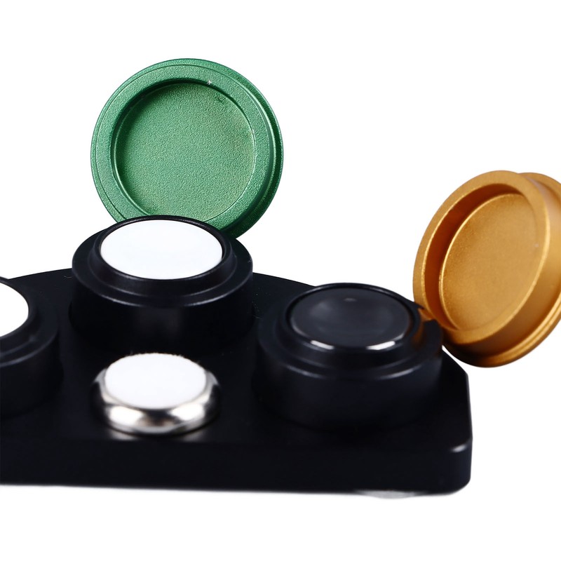 Watch Repair Oil Cup Stand Metal Ceramic Watchmaker Grease Holder