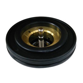 LIXIL INAX PBF-41-CV/K-SET Single Tub Push One Way Drain Plug, Black, 2.0 inches (50 mm)