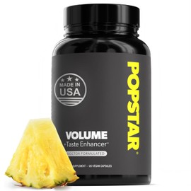 POPSTAR Labs Semen Volume Booster - Men's Semen Health & Fertility Supplement - Doctor Formulated to Increase Load Volume - Made in USA - Non-GMO, Organic, Vegan - 120 Capsules (1 Month Supply)