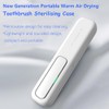 Portable Toothbrush Sanitizer with Smart Heating Drying Function Toothbrush Cleaning