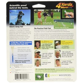 4 Yards More Golf Tee - Variety Pack (4 Tees)