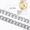 Dolores Cadena Hombre Cubana Diamant Esclava Pulsera Caballer Anillo