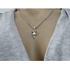 Fox Pendant Sterling Silver 925 Wild Animal Charm Unisex Jewellery