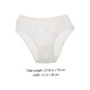 Kisangel 5pcs Women's Cotton Maternity Briefs Pack Seamless Disposable Briefs
