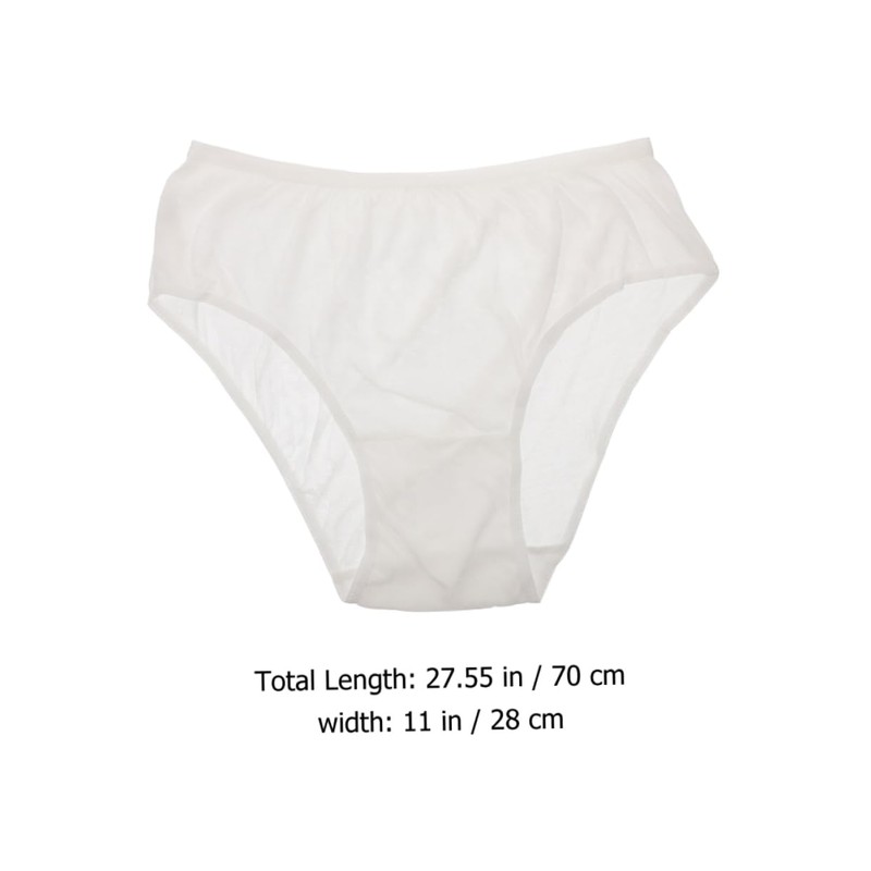 Kisangel 5pcs Women's Cotton Maternity Briefs Pack Seamless Disposable Briefs