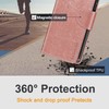 Shantime Leather Wallet Case Compatible with AGM Glory Pro 5G,