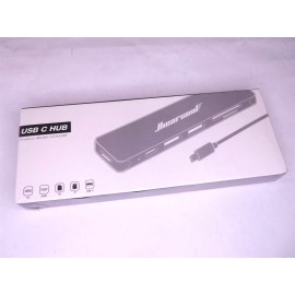 Hiearcool USB Type C Hub 100W PD Slot, HDMI 4K, USB 3.0 Model: UCN3286 (S6)