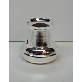 SILVER PLATED - 7/8" BOVE CANDLE FOLLOWERS TOPPERS BURNERS CHASERS, ANY QUANTITY
