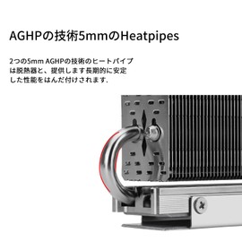 Thermalright HR10 2280 SSD Cooler, 2280 SSD Heatsink Cooling, Double Sided Heatsink, 2 Copper Heat Pipes, Desktop High Performance 2280 SSD Cooler with Thermal Pad (HR10 2280)