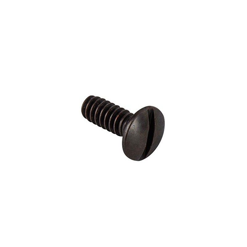 Henne Bery 3/8" Long 6-32 Thread, Oval Head Milled Slot
