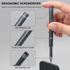 SHARDEN 49-in-1 Precision Screwdriver Set with 24 Double-ended bits,Small Screwdriver