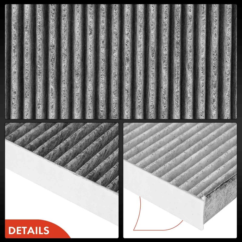 A-Premium 2 filtros de aire de cabina con carbón activado