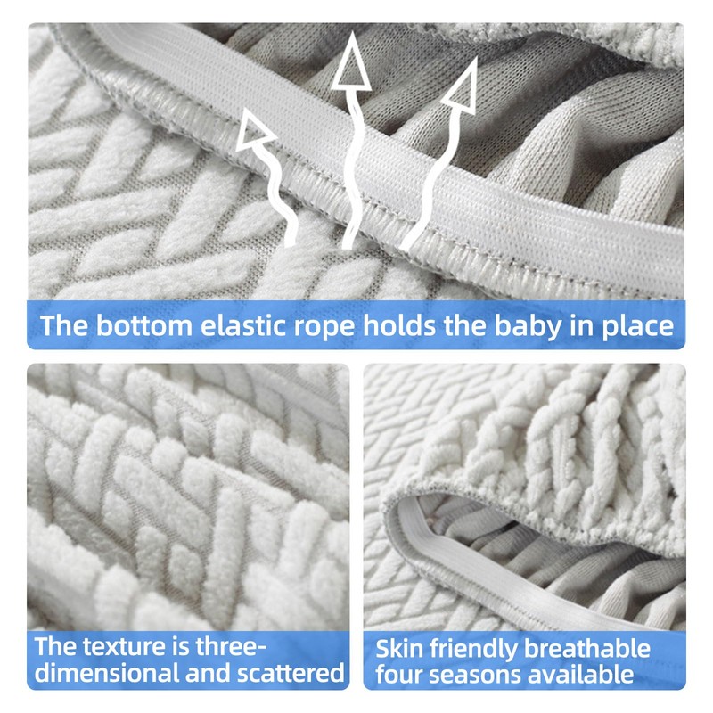 AYYDS Stretch Cover for Recliner Chair, Complete 4-Piece Armchair Protector