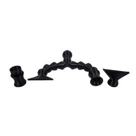 Suitable for Red Sea Reefer Dual Adjustable RFG & Wide Flared Duckbill Return Outlets Random Flow Generator Vortex Nozzles & Twin Water Y Splitter Aquarium Fish Tanks (DUALVORTEXFAN)