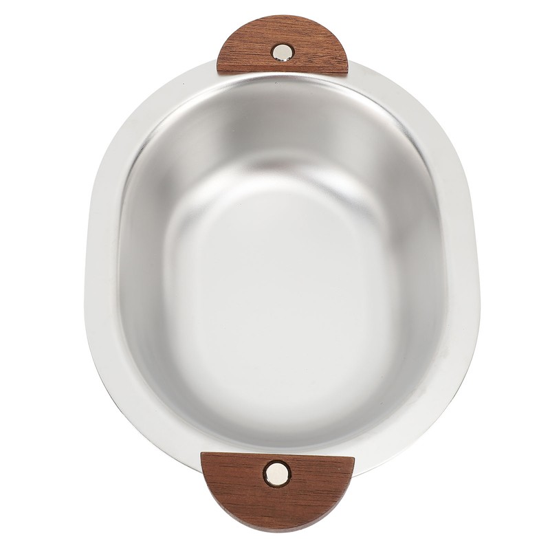 Children Rice Bowl Bear 304 Stainless Steel Multifunctional Dual Ears