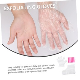 Ipetboom Hand and Foot Mask Cover Exfoliating Gloves Hand Mask Foot Peel Winter Gloves Random Style