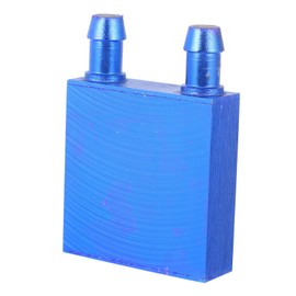 TEHAUX Aluminum Water Cooling Block for CPU Efficient Heat Exchanger Side Inlet Quiet Design for Optimal Performance Replacement for Broken CPU Coolers