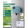 HiOazo 4-Zone Sprinkler Controller Lawn Irrigation System 6 Watering Frequencies