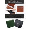 Exbeita Men's Bifold Wallet, Italian Leather, Genuine Leather, Round Zipper,