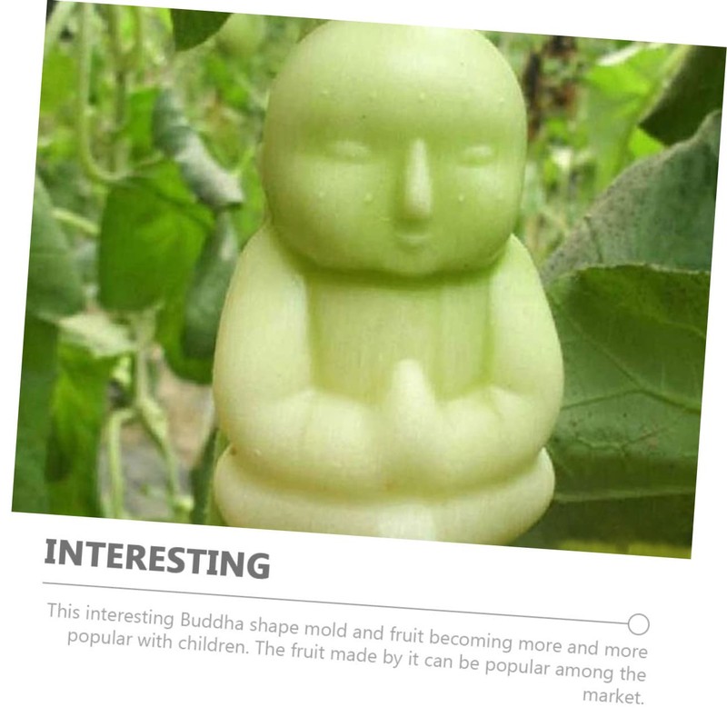 SEWACC Fruit Shaping Molds Pcs Adorable Buddha Mold Pc Material