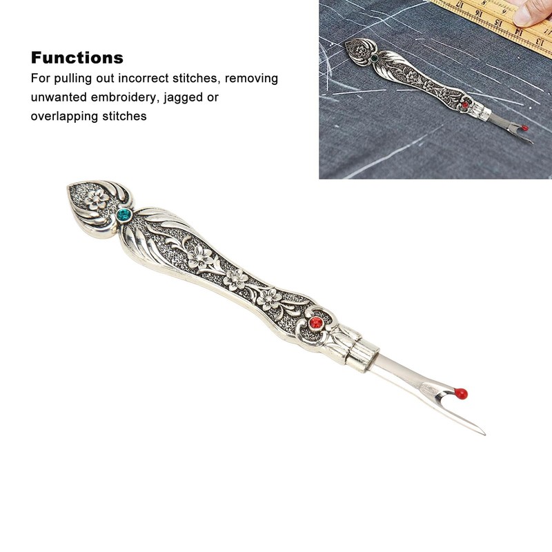 Fockety Seam Ripper, Vintage Seam Ripper, Ergonomic Thread Remover, Thread