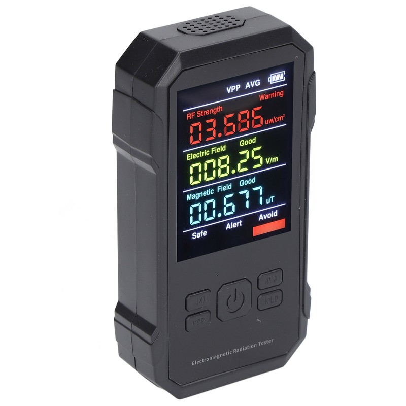 Electromagnetic Radiation Tester with Battery Handheld Digital High Frequency Radiation
