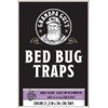 Grandpa Gus's トコジラミ用グルートラップ 自宅&旅行用 早期発見 最長6か月持続 小型&目立たない特許取得済み破砕防止設計 (12個パック)