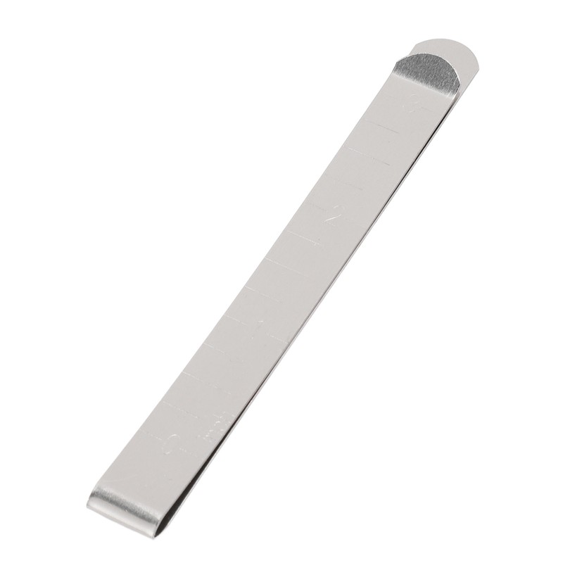 20pcs Stainless Steel Hemming Clips 3 Inch Measurement Ruler Quilting