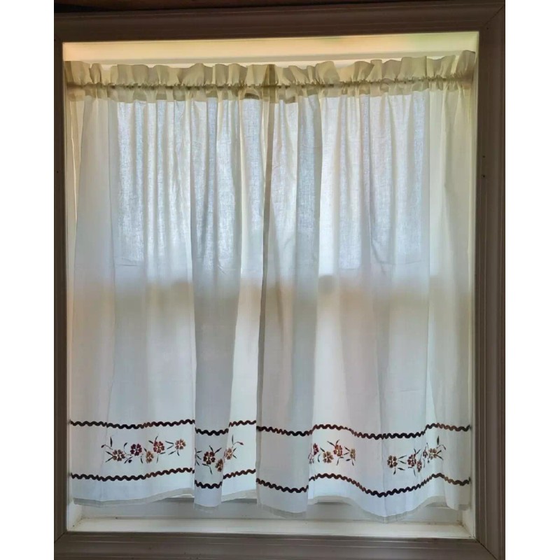 CHF Industries Window Curtains One Tier Pair 58 x 24