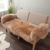 LLB Genuine Sheepskin Area Rug Wool Rug Fur Carpet Fluffy