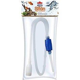 Lomas Sifón con Bomba Manual para Acuario Chico 1.70 cm de Plástico Fácil de Usar