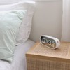 mooas Digital Alarm Clock, Digital Mirror Led Desk Clock with