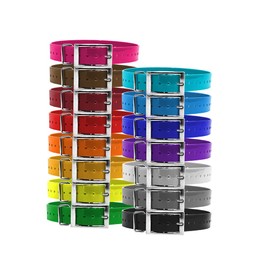 Standard 1" Replacement Dog Collar Straps for Garmin TT10, TT15/TT15X, T5/T5X, and DC50 (Purple)