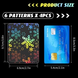 24 Pcs Hard Plastic Kpop Photocard Sleeves Kpop Top Loaders Idol Photo Card Sleeves 97x77mm Laser Flashing Holographic Trading Card Protector for Baseball Football Sport Game