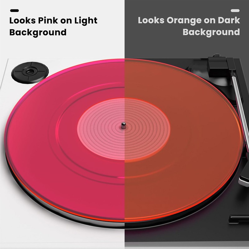 Turntable Mat Record Platter Slipmat Low Noise Acrylic Record Player