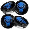 Biomar Labs 4 x Center Hubcaps, Compatible with Ford Centre