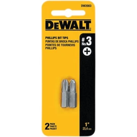 DEWALT DW2003#3 Phillips Bit Tip (2-Pack)